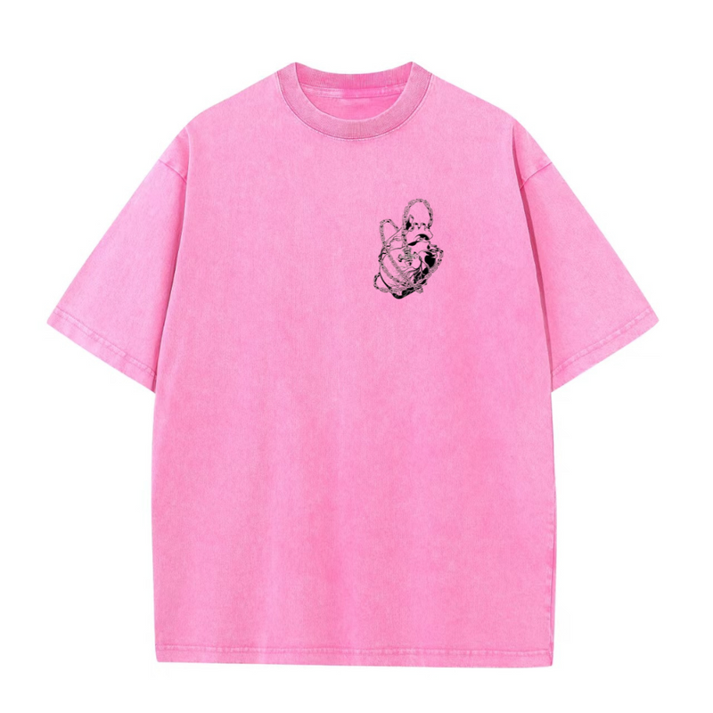 T-Shirt Oversized Streetwear Kurapika Heart - Hunter x Hunter