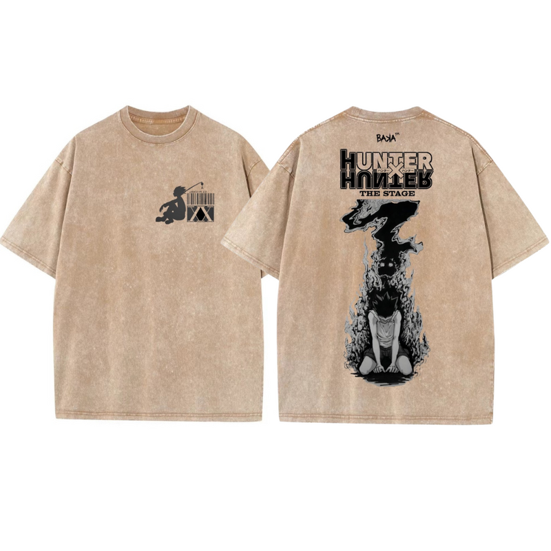 Oversized Streetwear T-Shirt Gon Aura - Hunter x Hunter