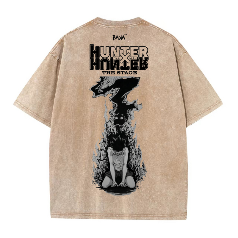 Oversized Streetwear T-Shirt Gon Aura - Hunter x Hunter